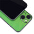Green Carbon Fiber Specialty Material iPhone 13 Skin